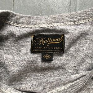 National Athletic Goods T-Shirt Heather Grey XL